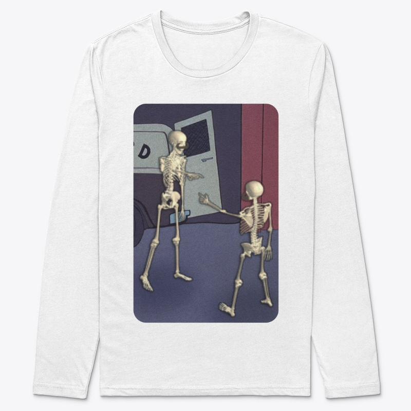 SKELETON MEN – Premium Long Sleeve Tee